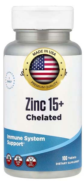 Zinek chelát 15mg, 100 tablet Zinek chelát 15mg, 100 tablet
