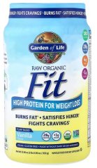 Garden of Life RAW Organic Fit – rostlinný protein 930g, vanilka