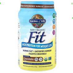 Garden of Life RAW Organic Fit – rostlinný protein 910g, čokoláda
