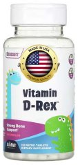 Vitamin D3-Rex pro děti, meloun, 120 rozpustných tablet
