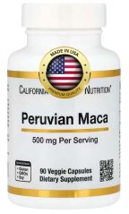 Peruánská maca, 500 mg, 90 rostlinných kapslí