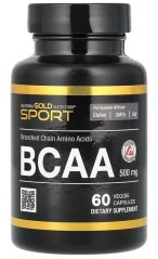 BCAA, 500mg, 60 vegetariánských kapslí