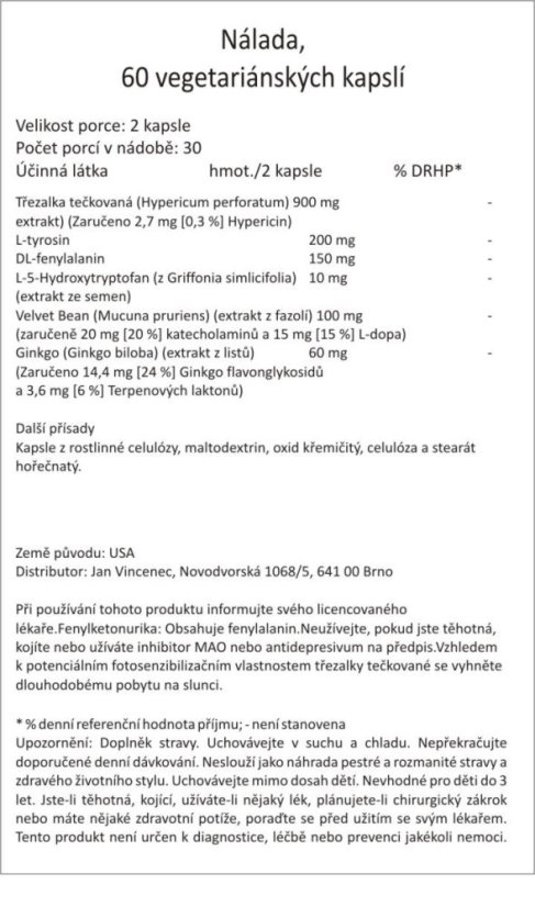 NÁLADA – kapsle 60 ks