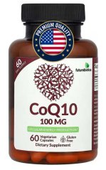 CoQ10, 100 mg, 60 vegetariánských kapslí